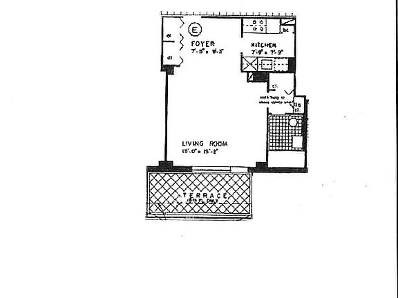 5th image of 100 W 57th St APT 16E