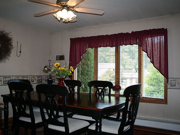 Dining Room with Bay Window