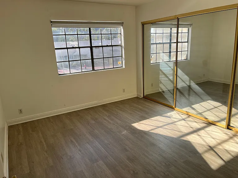 Spacious master bedroom with plenty of room for a king bed
