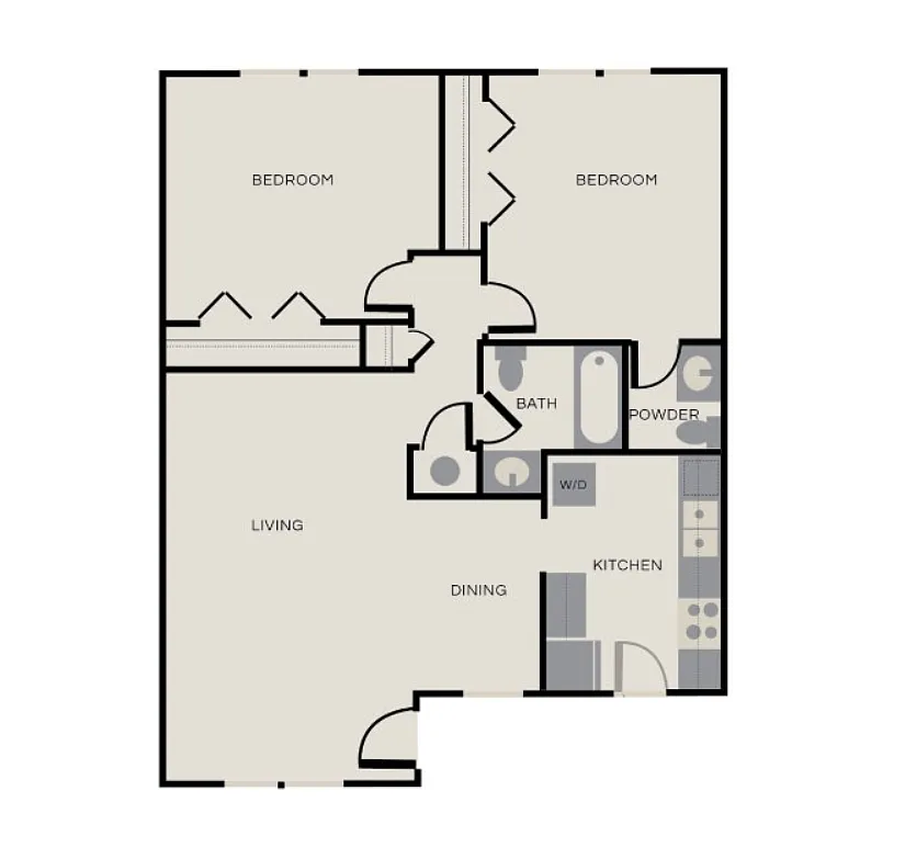 Floor plan 2X15