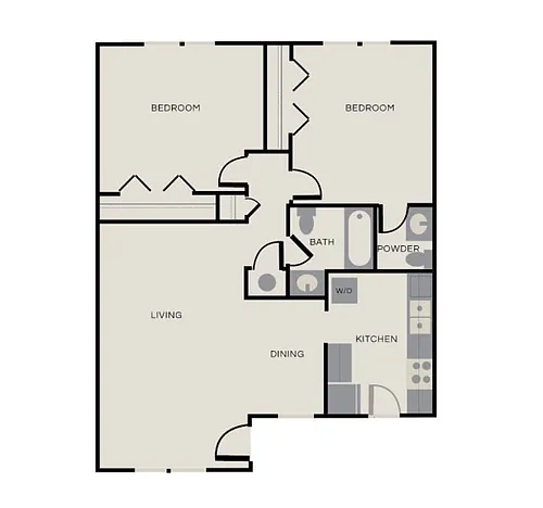 Floor plan 2X15