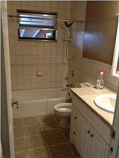 Upstairs bathroom