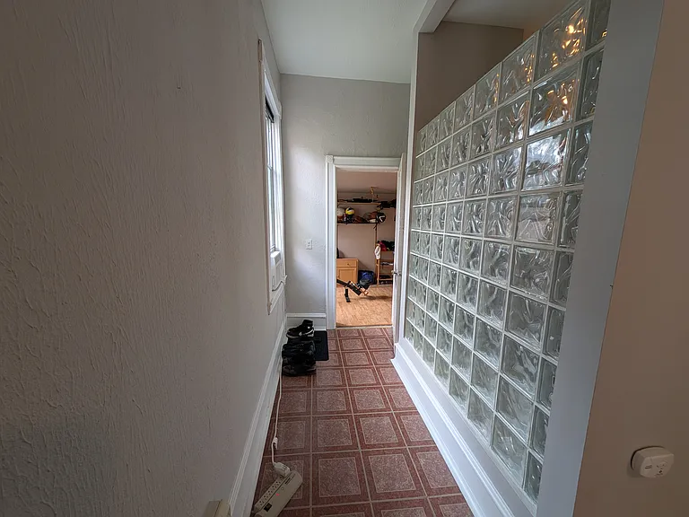 back hall from bedroom, bedroom #2 from bedroom #1