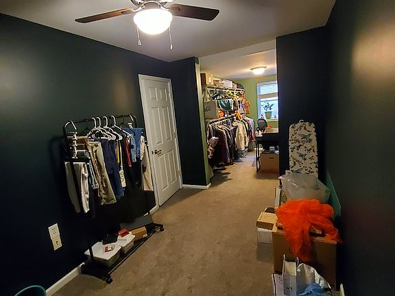 2nd bedroom with extra large walk-in closet