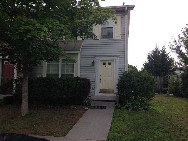 Front of TownHome