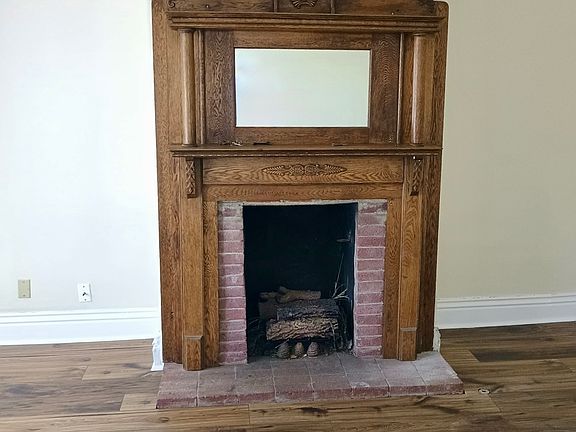 Antique Gas Fireplace