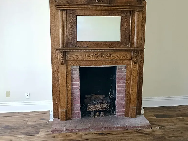 Antique Gas Fireplace