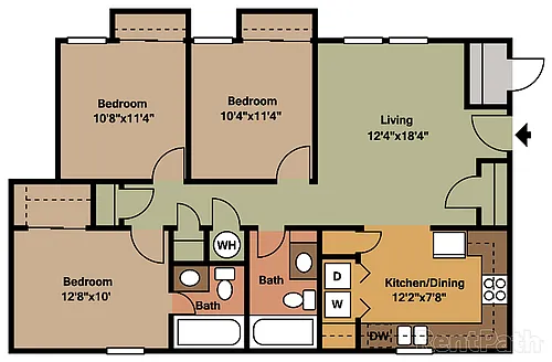 Floor plan GARDEN 3
