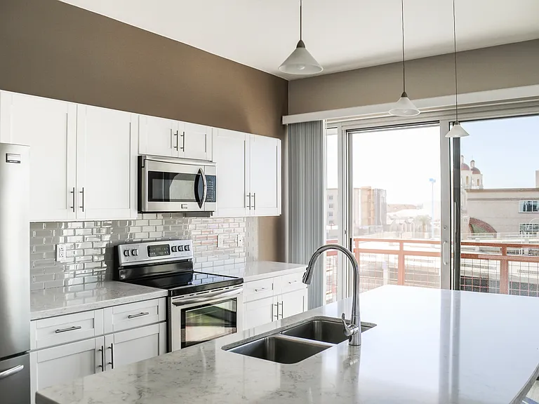 Kitchen with Natural Light