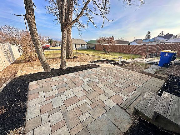 New patio
