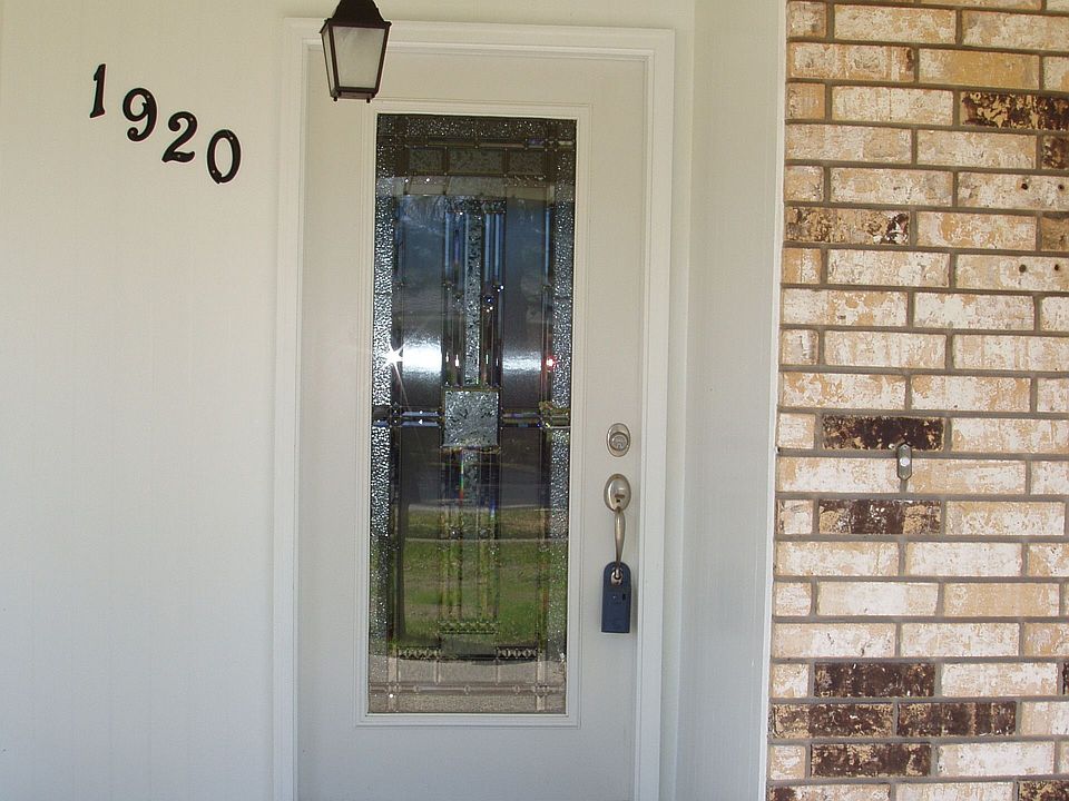 Leaded Glass Door