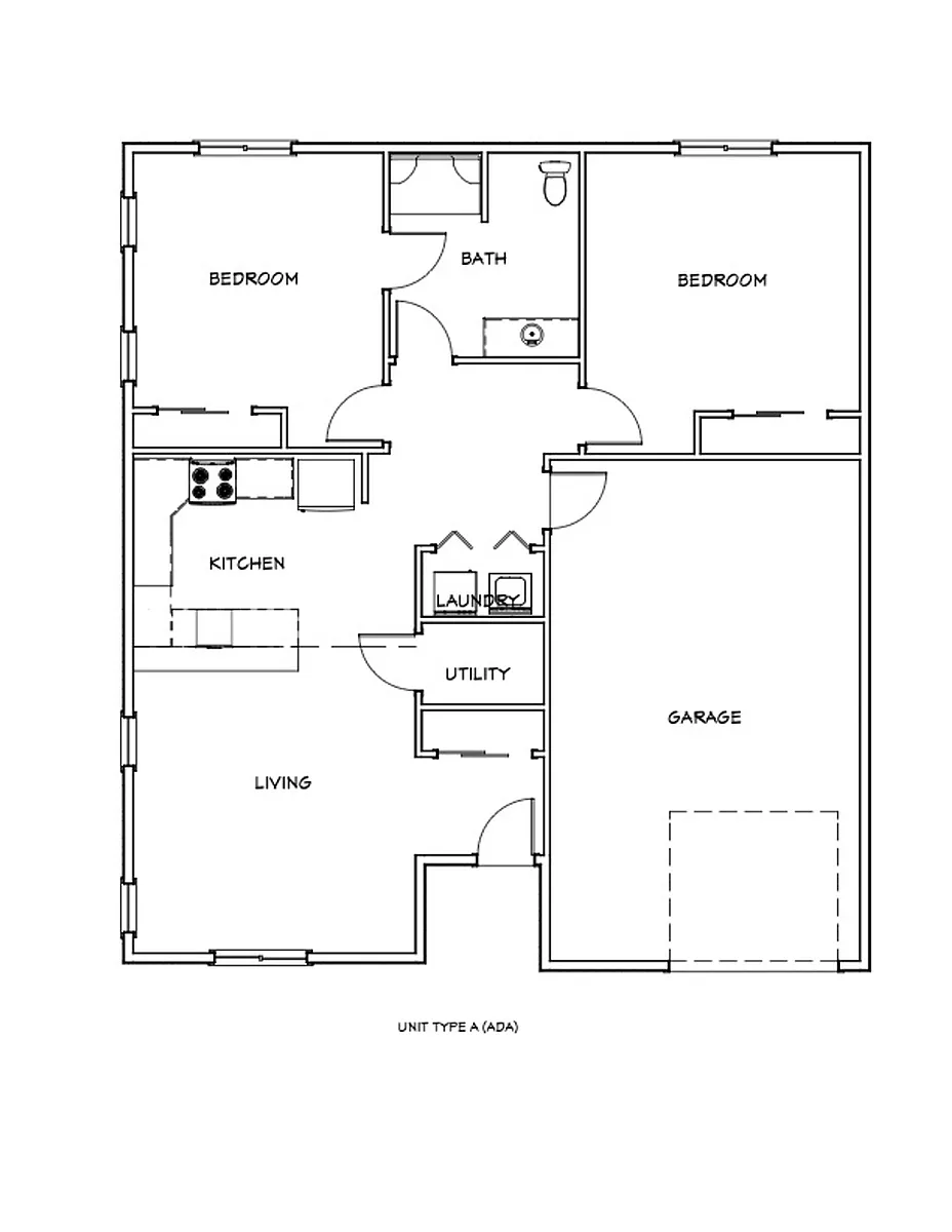 Floor plan Ground Level Suite