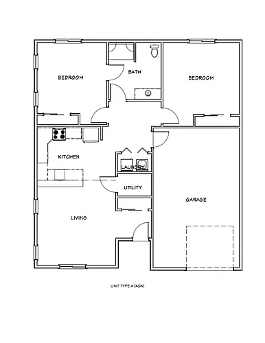 Floor plan Ground Level Suite