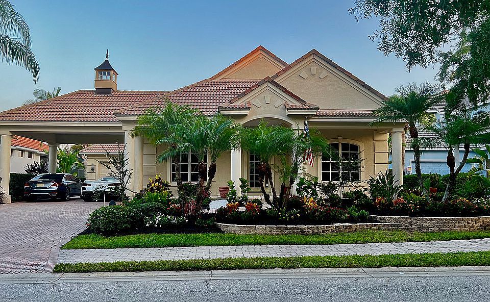 New landscaping of property 