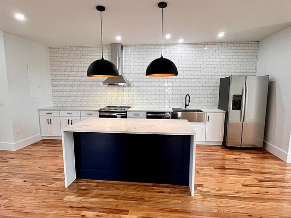 Beautiful waterfall granite island