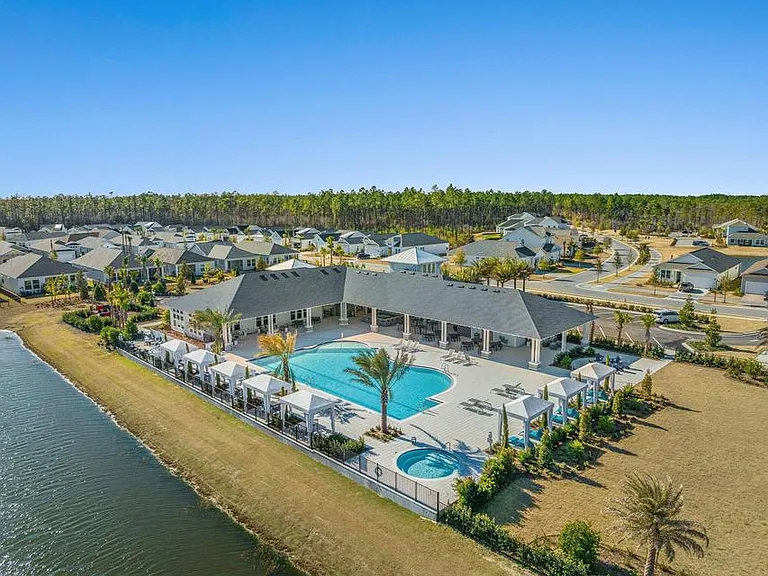 Community gathering. Lap Pool, Hot tub, Gym, Fire pits, and more..