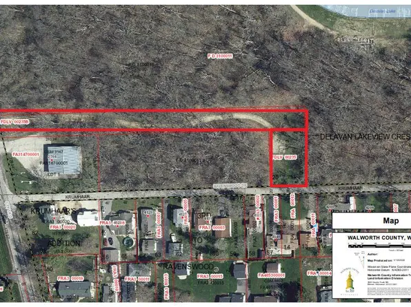 Lt19 South COUNTY ROAD O #Lt20, Delavan, WI 53115