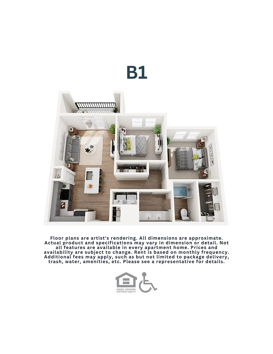 Floor plan B1