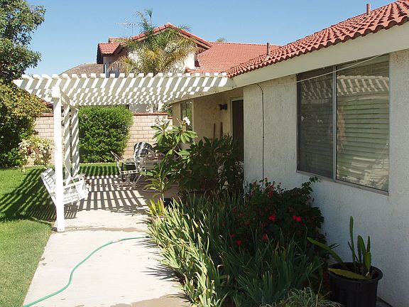 Back Patio, taken from side