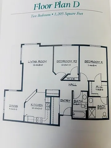 Floor plan Plan D 2 plus