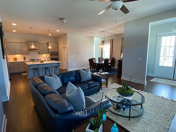 Open Living/Dining/Kitchen