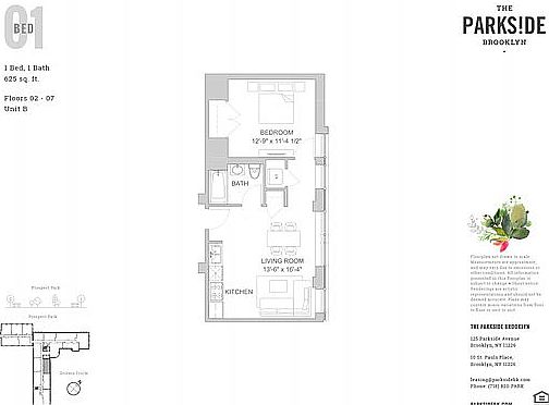 1st image of 123 Parkside Ave APT 7B
