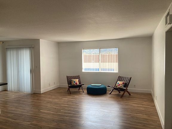 Beautiful laminate flooring through the apartment
