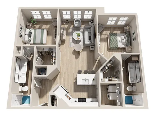 Floor plan Jororo