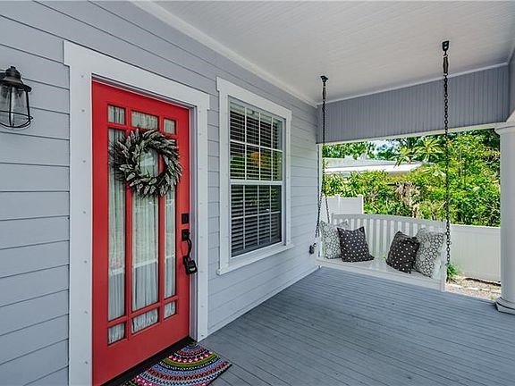 Front porch swing... check!