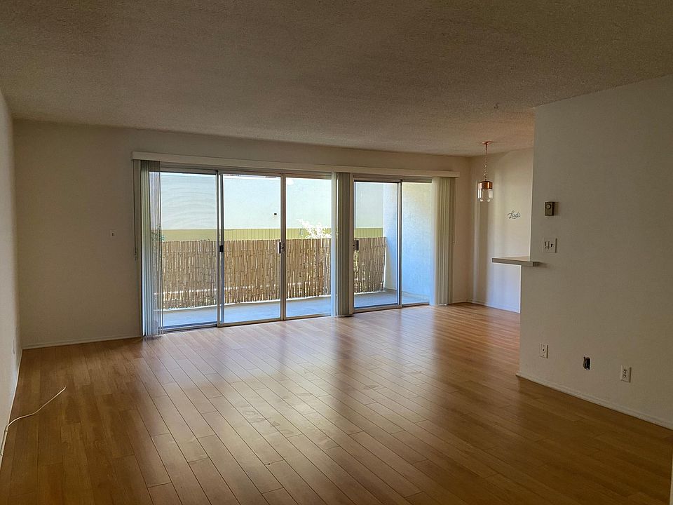 Living area, dining area and large patio!