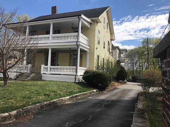 The front house is on Liberty St. the back is Peniman Circle. Parking is behind the back house.