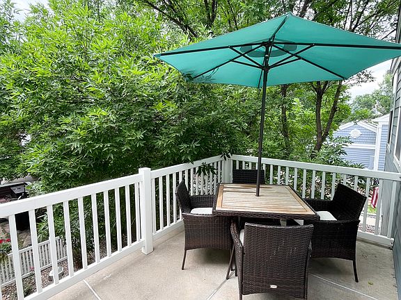 Great private patio