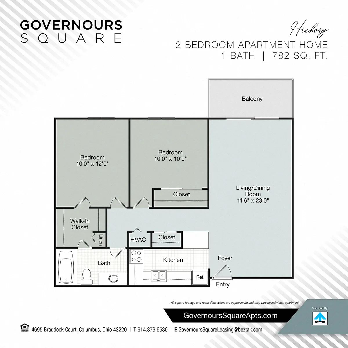 Floor plan Hickory