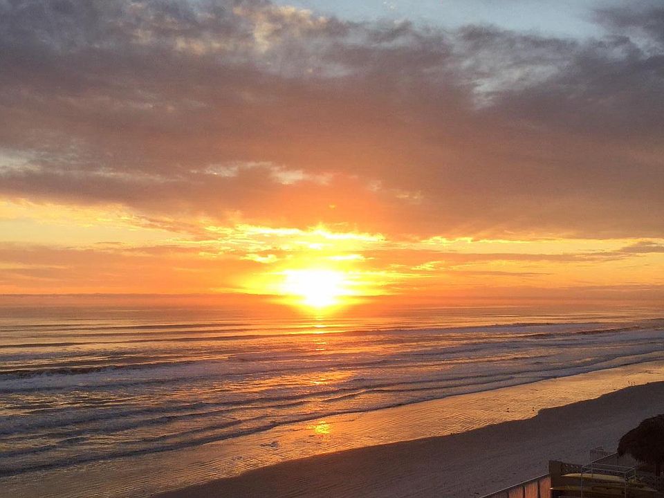 sunrise from the balcony