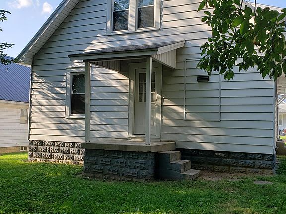 Rear view of house