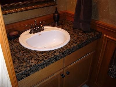 Granite and Dual Sinks in Main and Master Bath