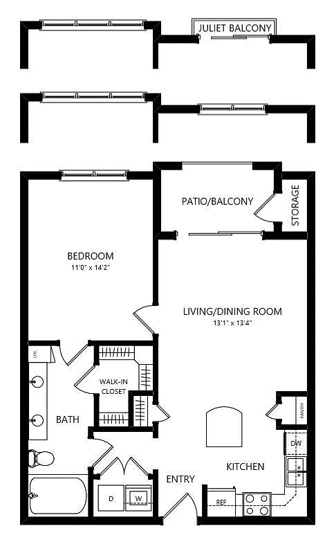 Floor plan C-A1S