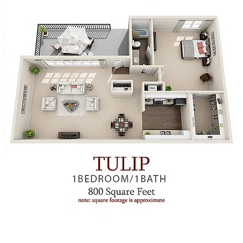 Floor plan Tulip