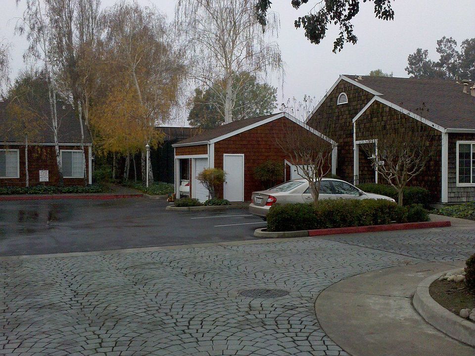 Looking west at property