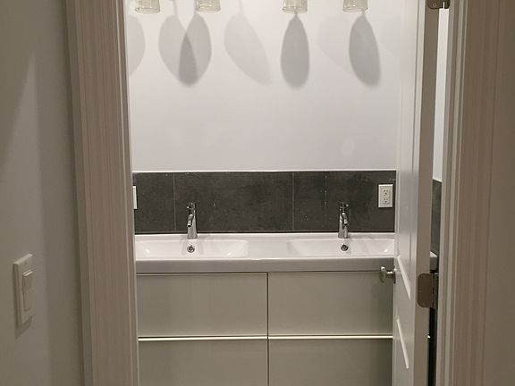 Master bath. Medicine chests coming soon!