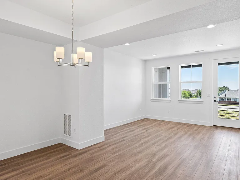 Open Concept Dining & Living Room