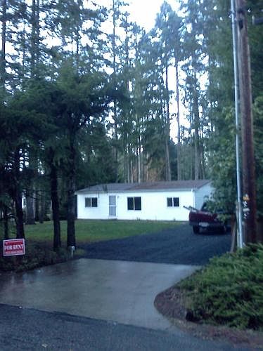On wooded lot
