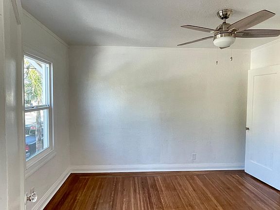 Bedroom view from living room door