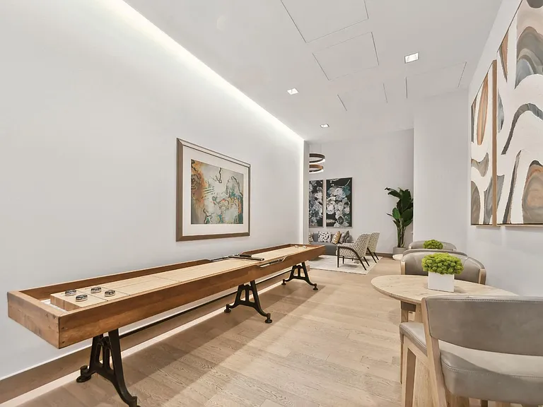 Social Lounge with Shuffle Board