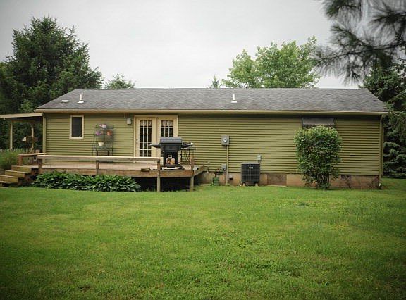 Back yard & deck
