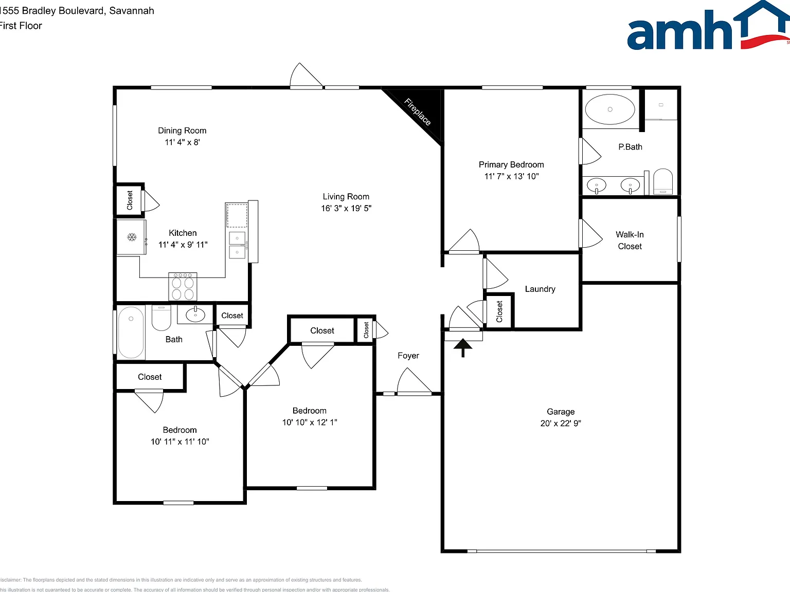 3 bed, 2.0 bath, 1407 sqft, $2,130 — Photo 2