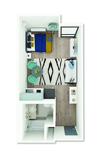Floor plan Studio