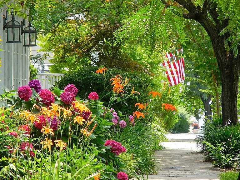 Surrounded by water, yes, also located within a wonderful, pedestrian village known as Eastport.