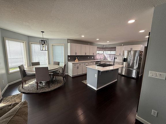 Kitchen and den