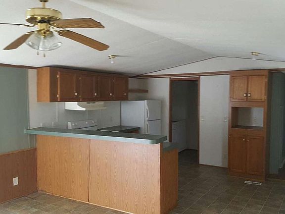 big living room and kitchen area